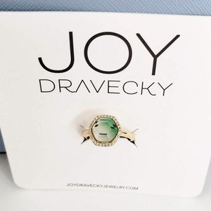 NEW Joy Dravecky Chloe Ring Green Ombre